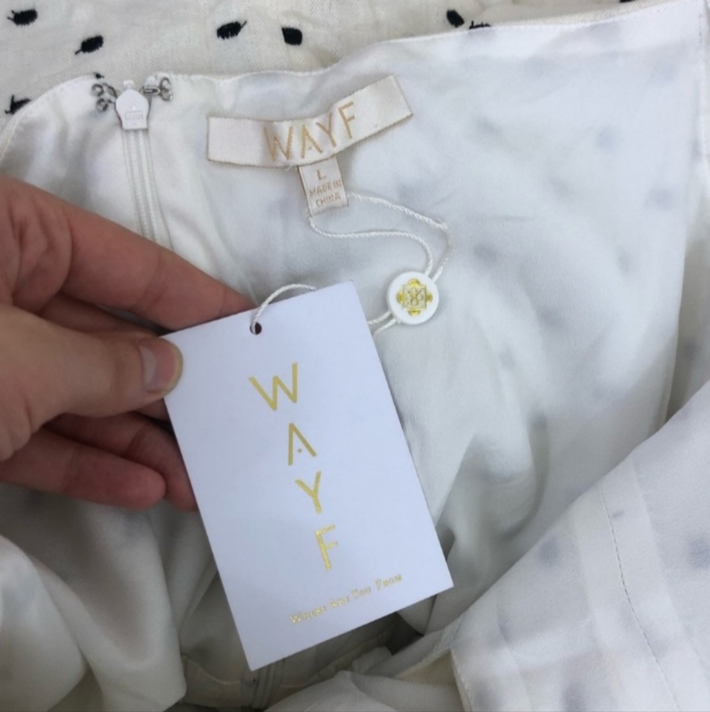 Wafy Capri Knot Cutout Minidress Size large NWT - Picture 5 of 6